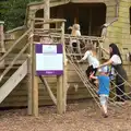 Harry has a go on the pirate ship, A Trip to the New Office, Paddington, London - 18th August 2016