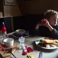 Fred and the remains of his lunch, A Trip to Waxham Sands,  Horsey, Norfolk - 27th August 2016