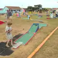 A busy pitch-and-putt course, A Trip to Waxham Sands,  Horsey, Norfolk - 27th August 2016