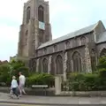 St. Giles church, Swordfights at Norwich Castle, Norwich, Norfolk - 31st August 2016