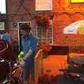 Paul outside the Yaxley Cherry Tree, Swordfights at Norwich Castle, Norwich, Norfolk - 31st August 2016