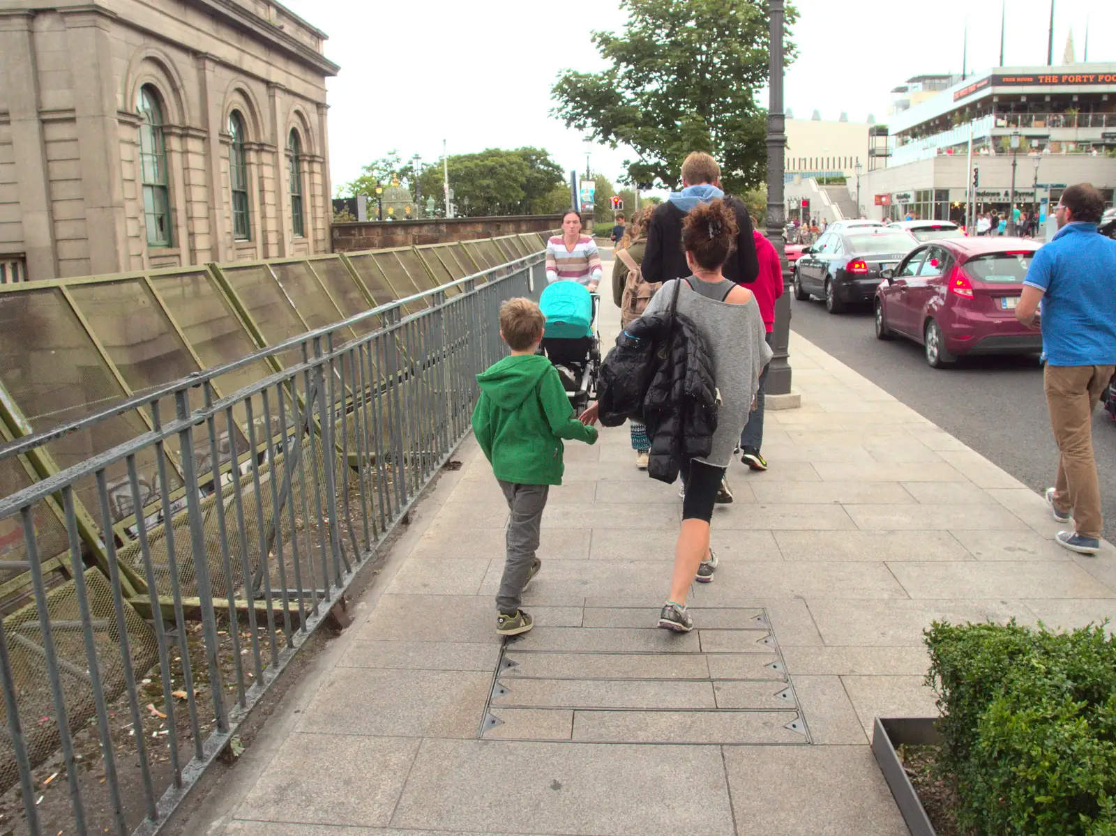 On the streets of Dun Laoghaire, from Sion Hill and Blackrock for the Day, Dublin, Ireland - 17th September 2016