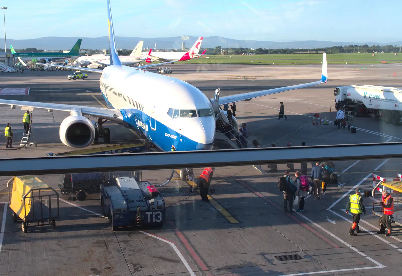 Our flight loads up, from Sion Hill and Blackrock for the Day, Dublin, Ireland - 17th September 2016