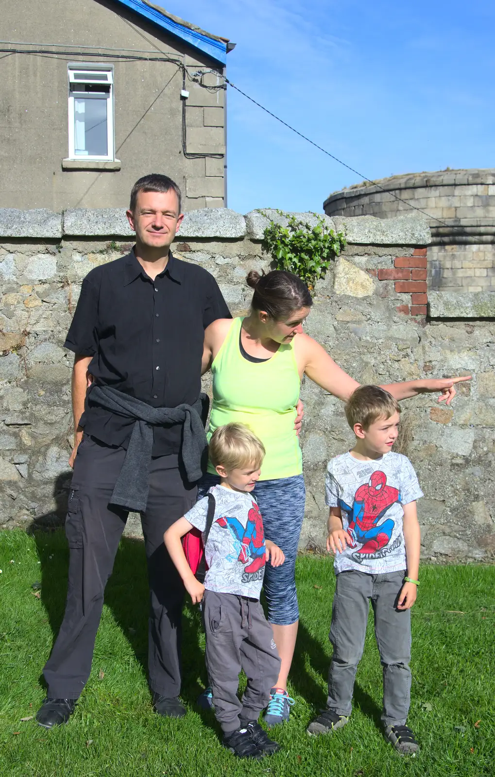 A famberly photo, from Sion Hill and Blackrock for the Day, Dublin, Ireland - 17th September 2016