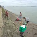 Hanging around by the sea wall, Sion Hill and Blackrock for the Day, Dublin, Ireland - 17th September 2016