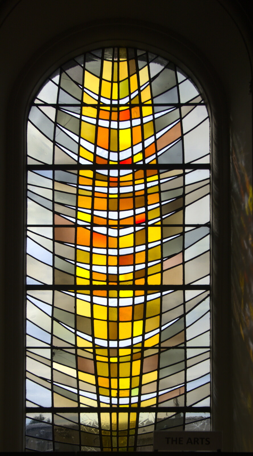 Modern stained glass from Sion Hill and Blackrock for the Day, Dublin, Ireland - 17th September 2016