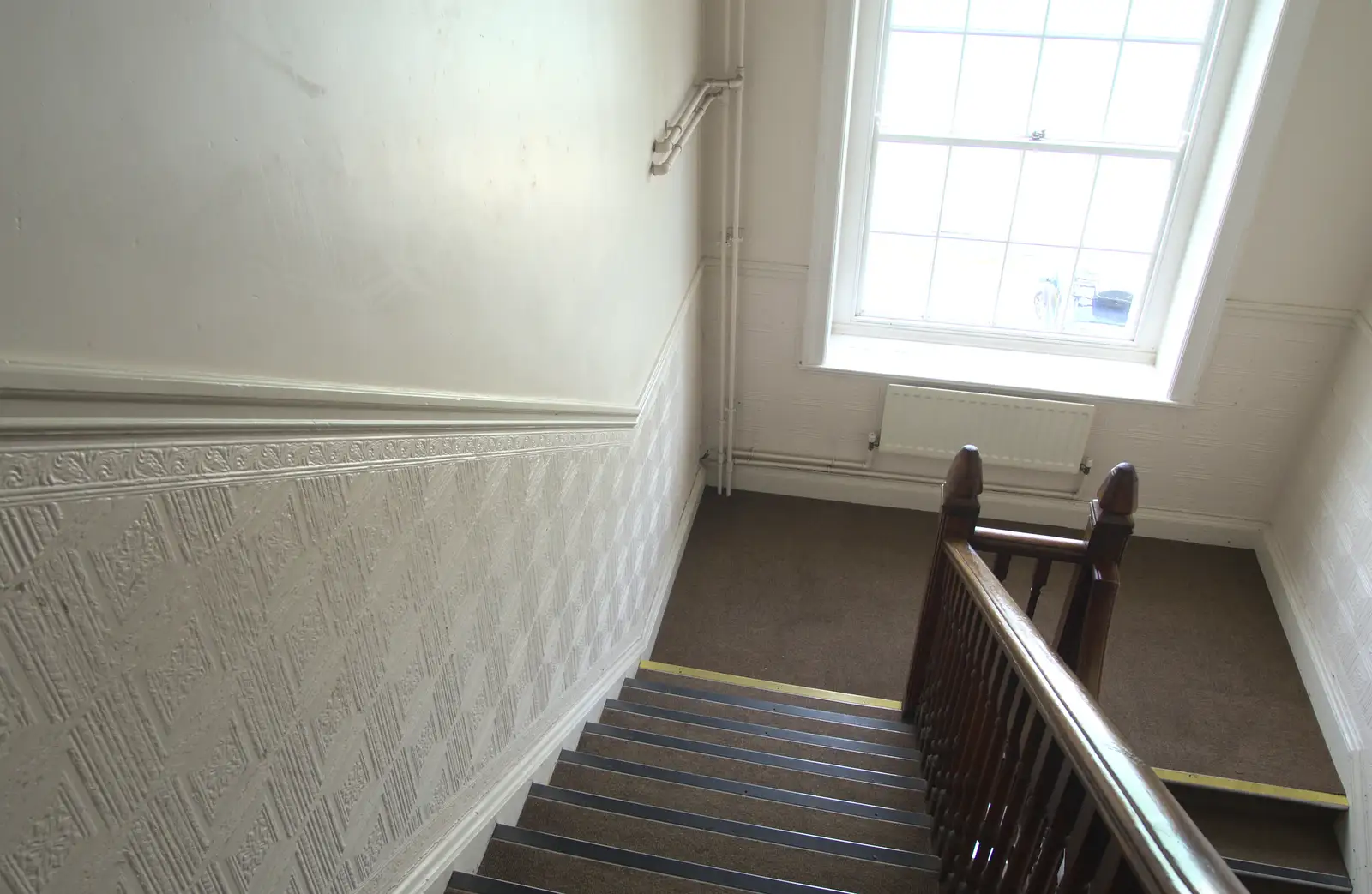 This staircase is one of the few unchanged places, from Sion Hill and Blackrock for the Day, Dublin, Ireland - 17th September 2016