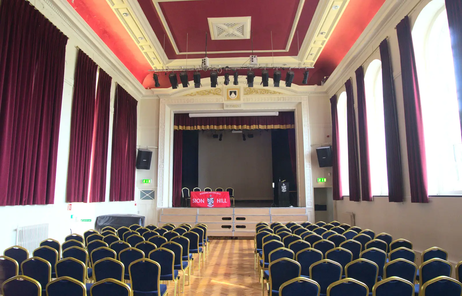 The schooll hall, from Sion Hill and Blackrock for the Day, Dublin, Ireland - 17th September 2016