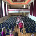 Visitors file in to the hall, Sion Hill and Blackrock for the Day, Dublin, Ireland - 17th September 2016