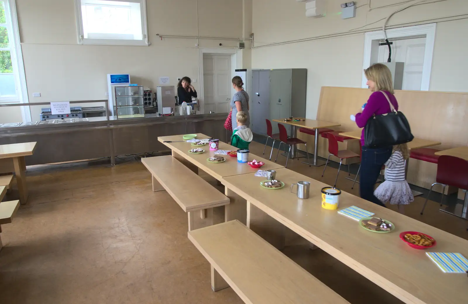 The school refectory, from Sion Hill and Blackrock for the Day, Dublin, Ireland - 17th September 2016