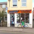 Fred's with his new bike outside Madgett's, Fred's Birthday Bicycle at Madgett's, Diss, Norfolk - 23rd September 2016