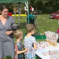 Isobel and the boys roam around, The Eye Scouts Duck Race, The Pennings, Eye, Suffolk - 24th September 2016