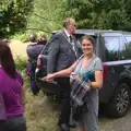 Isobel near the mayor, The Eye Scouts Duck Race, The Pennings, Eye, Suffolk - 24th September 2016