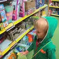 Harry in Jarrold's toy section, An October Miscellany, Suffolk - 8th October 2016