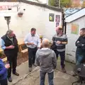 The gang hang out at the Jolly Porter in Diss, The Norwich Beer Festival, St. Andrew's Hall, Norwich, Norfolk - 26th October 2016