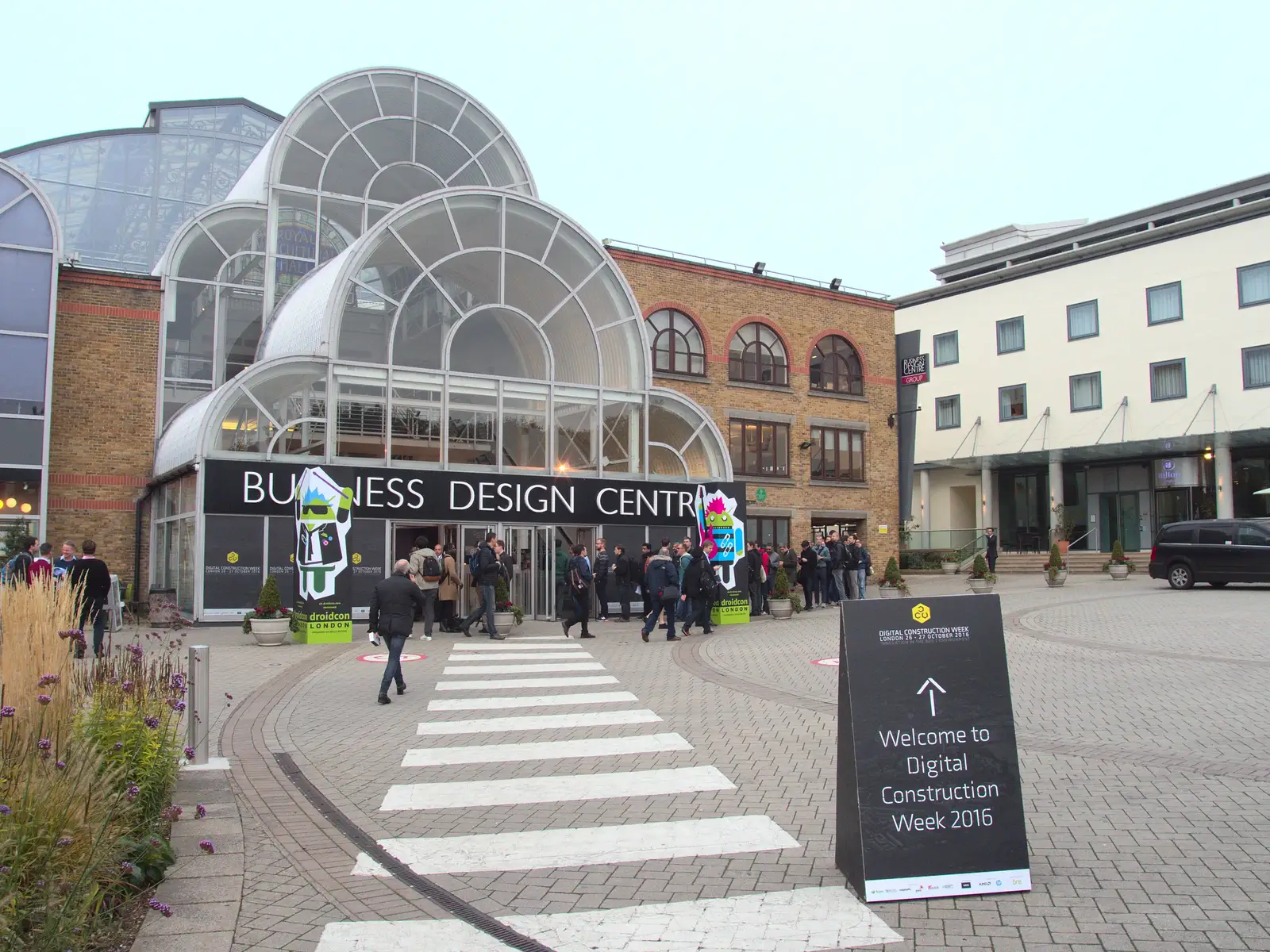 Nerd-fest central - the Business Design Centre, from Droidcon 2016, Islington, London - 27th October 2016