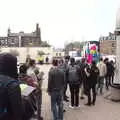 The queue gets nearer the entrance, Droidcon 2016, Islington, London - 27th October 2016