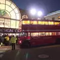 A party bus appears to take people away, Droidcon 2016, Islington, London - 27th October 2016