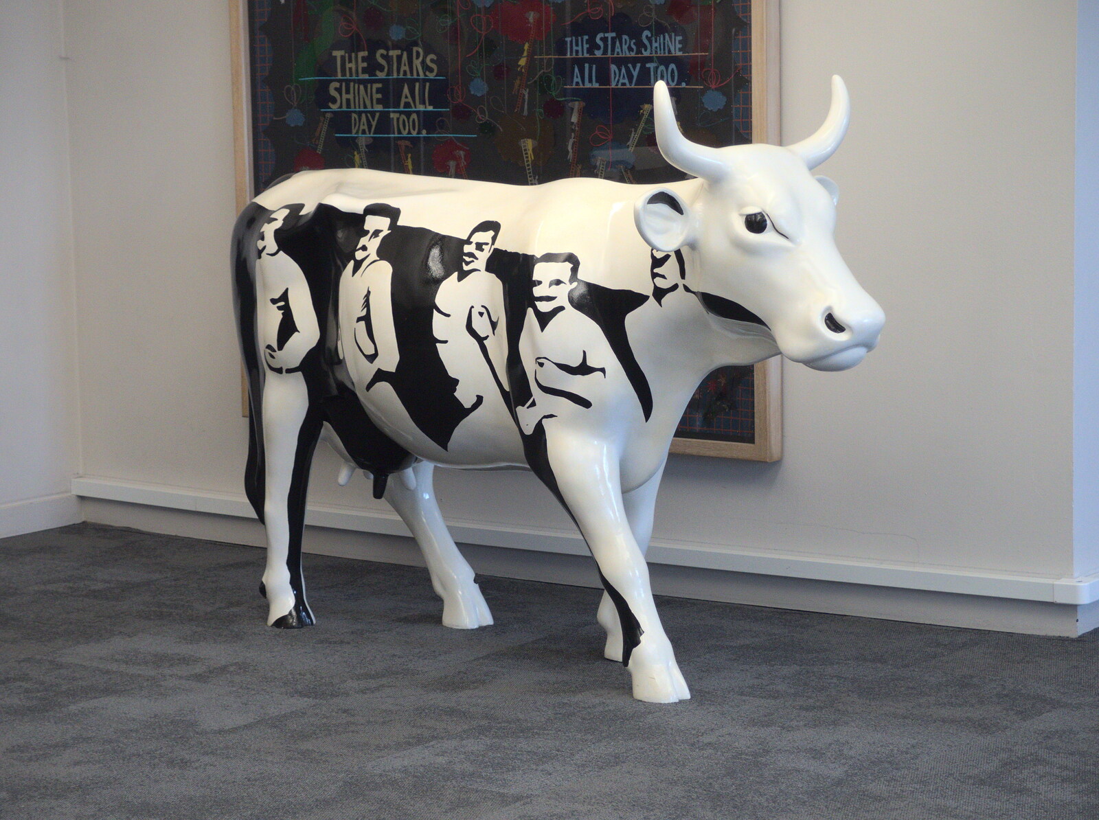 A curious cow from Droidcon 2016, Islington, London - 27th October 2016