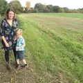 Isobel and Harry, Tractor Rides and Pub Cellars, Brome, Suffolk - 29th October 2016