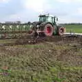 A plough and harrow combination, Tractor Rides and Pub Cellars, Brome, Suffolk - 29th October 2016