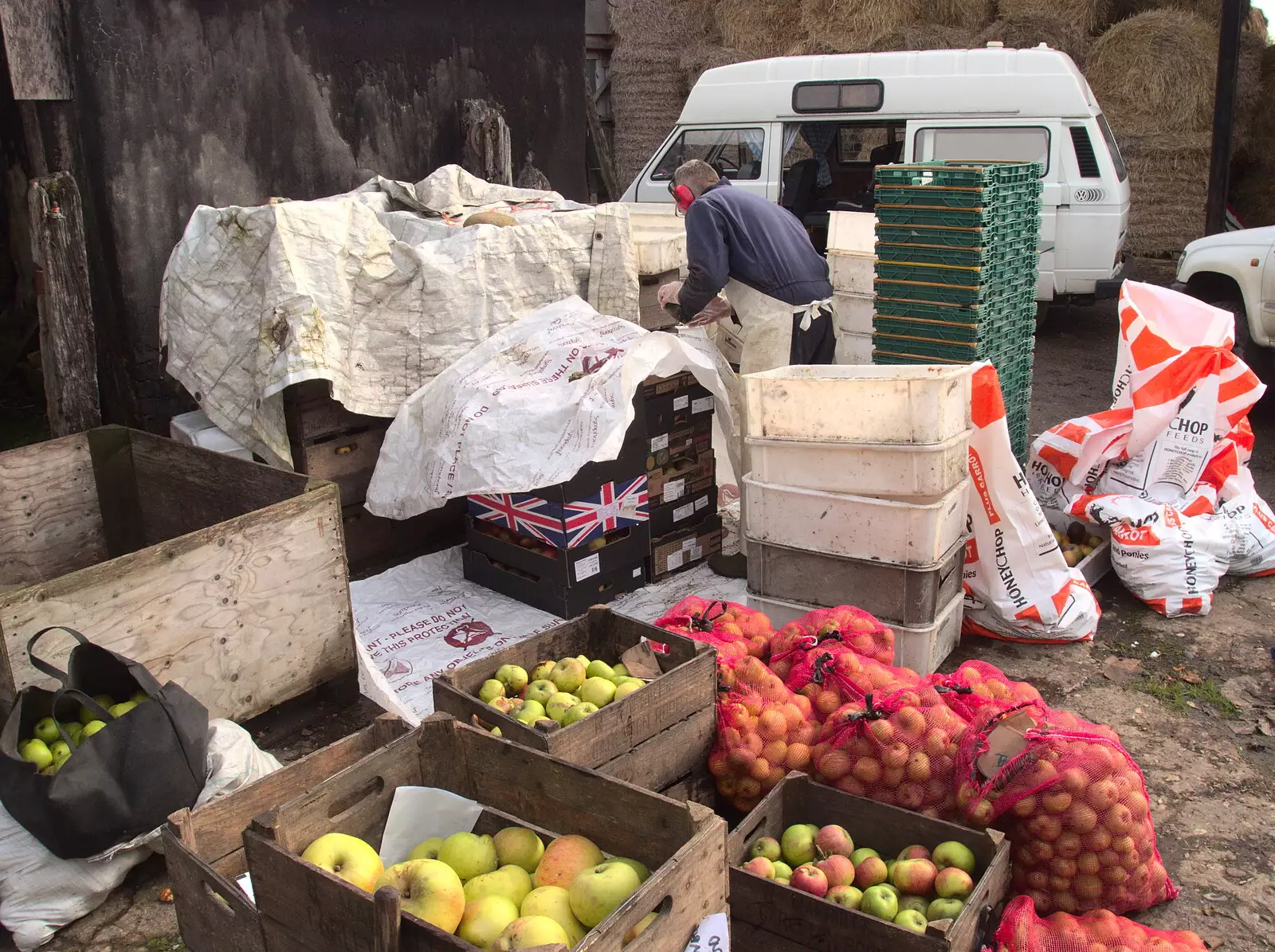 Trevor roams around, from Apples and Electromagnets, Norfolk and Suffolk - 6th November 2016