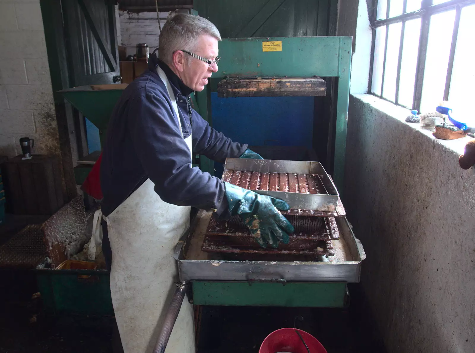 More cheeses are laid down, from Apples and Electromagnets, Norfolk and Suffolk - 6th November 2016