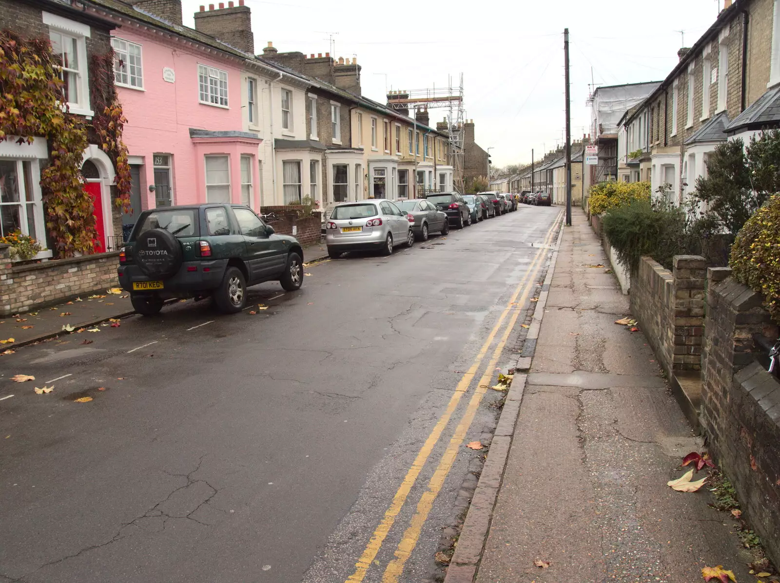 Gwydir Street, from Fondue with the Swiss Massive, Gwydir Street, Cambridge - 19th November 2016