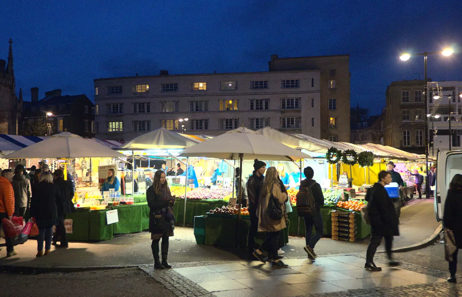 More Cambridge Market, from Fondue with the Swiss Massive, Gwydir Street, Cambridge - 19th November 2016