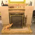 Classic 1930s fireplace, Fondue with the Swiss Massive, Gwydir Street, Cambridge - 19th November 2016