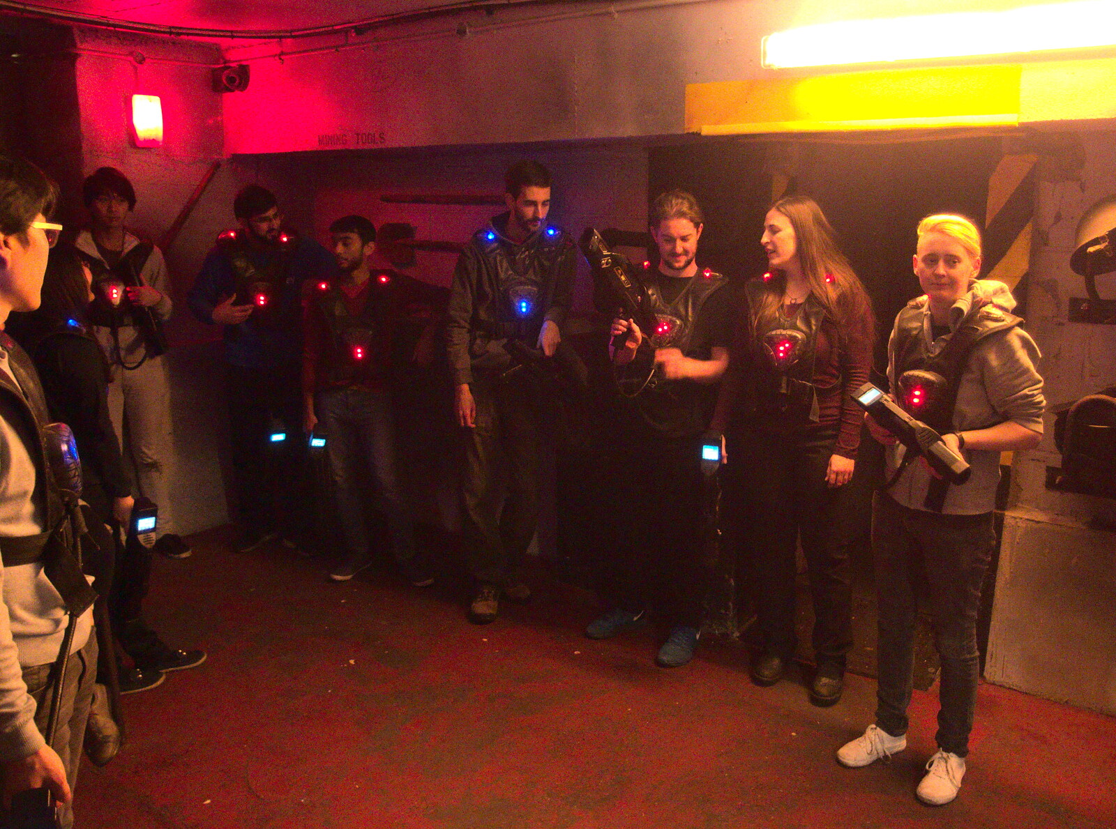  from SwiftKey Does Laser Tag, Charlton and Greenwich, London - 29th November 2016