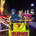 The boys on the spinner, The Eye Christmas Lights, Eye, Suffolk - 2nd December 2016