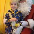 Harry and Santa, The Eye Christmas Lights, Eye, Suffolk - 2nd December 2016