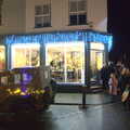 The shop on the corner of Church Street, The Eye Christmas Lights, Eye, Suffolk - 2nd December 2016