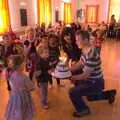 Everyone stops to watch the cake arriving, Jack's Birthday and New Windows, Brome and Brockdish, Norfolk - 4th December 2016