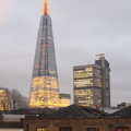 View of the Shard from the office, Innovation Week and a Walk Around the South Bank, Southwark - 8th December 2016