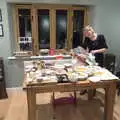 Suzanne does some carving, Parties and Pantomimes, Suffolk and Norfolk - 14th December 2016