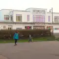 Skating in front of Southwold Pier, Southwold Seaside Pier, Southwold, Suffolk - 18th December 2016