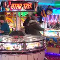 Isobel counts coins, Southwold Seaside Pier, Southwold, Suffolk - 18th December 2016