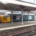 Class 37 Avro Vulcan XH558 at Norwich, Norwich Station and the Light Tunnel, Norwich, Norfolk  - 21st December 2016