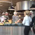 The pizza dudes in action at Pizza Express, Norwich Station and the Light Tunnel, Norwich, Norfolk  - 21st December 2016