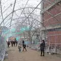 The light tunnel on Hay Hill, Norwich Station and the Light Tunnel, Norwich, Norfolk  - 21st December 2016