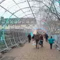 The Norwich light tunnel, Norwich Station and the Light Tunnel, Norwich, Norfolk  - 21st December 2016