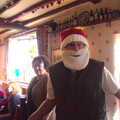 Santa - aka Wavy - comes in, Christmas and All That, Brome, Suffolk - 25th December 2016