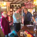 Marc and Alan at the bar, Christmas and All That, Brome, Suffolk - 25th December 2016