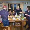 Christmas dinner goes off, Christmas and All That, Brome, Suffolk - 25th December 2016