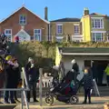 Getting hot chocolate from Suzie's café, Boxing Day in Southwold, Suffolk - 26th December 2016