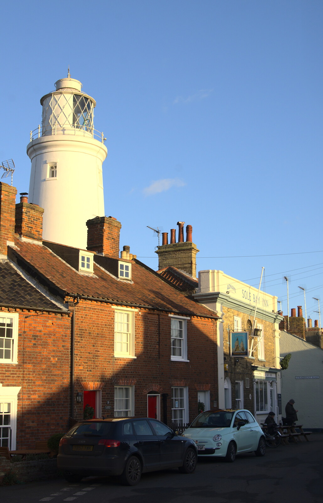 The lighthouse on St James Green from Boxing Day in Southwold, Suffolk - 26th December 2016