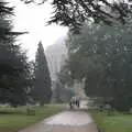 Ickworth's rotunda in the mist, A Trip to Ickworth House, Horringer, Suffolk - 30th December 2016