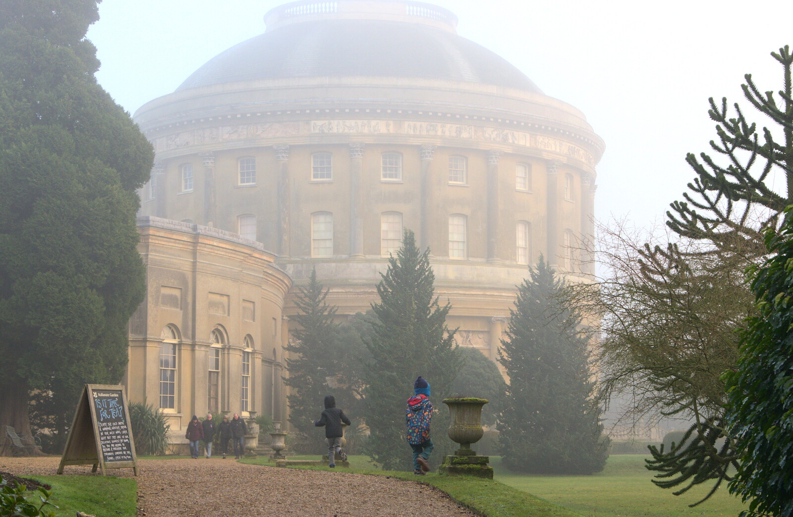  from A Trip to Ickworth House, Horringer, Suffolk - 30th December 2016